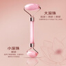 采药师玉石刮痧板天然粉晶滚轮脸部肩颈拨筋棒按摩器套装女生日元旦礼物 实拍图