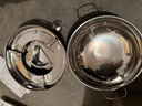 荣事达（Royalstar）固体酒精炉子不锈钢小火锅家用干锅锅具专用户外商用火锅专用锅仔 实拍图