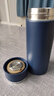 富光 保温杯高档男女316不锈钢学生便携泡茶大容量水杯年货礼品定制 墨蓝450ml【316内胆】 实拍图