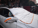 布雷什汽车前挡风玻璃罩遮雪挡前挡罩档车衣冬季半罩防雪防霜防冻风挡罩 实拍图