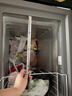 美菱（MeiLing）冷柜218升冰柜家用商用双温双箱顶开双开门冷柜一级能效冷藏冷冻卧式节能小冰柜节能省电小冰箱 BCD-218DTCX-灰色 218L 实拍图