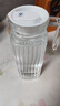 乐美雅玻璃水壶冷水壶凉水杯家用冰箱大容量茶壶四方透明1.1L凉水壶 实拍图