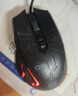 英菲克（INPHIC）PG9有线游戏鼠标 电竞宏 右手通用型 rgb吃鸡/lol/csgo台式笔记本通用 12800DPI 黑 实拍图