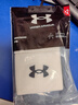 安德玛（Under Armour）护腕运动健身腕巾带羽毛球篮排网球腱鞘炎医手腕扭伤用护具 白色 实拍图