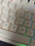 前行者GX 87键真机械手感游戏键盘鼠标套装有线静音薄膜键鼠台式电脑网吧笔记本办公背光USB外接外设 黑色-彩虹光键盘【加厚升级版】 实拍图