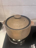 荥窑釜荥经砂锅煲汤家用炖汤砂锅汤煲燃气灶无釉砂锅炖肉瓦煲汤锅砂锅煲 无氧还原+开锅 7L 实拍图