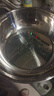 【不锈钢】和面盆厨房烘焙家用火锅盆洗菜打蛋汤锅盆醒面盆料理盆 32cm【热卖款】不锈钢 和面盆 实拍图