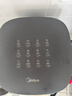 美的（Midea）空气炸锅机新款家用免翻面透明可视大容量空气炸锅不用翻面可视电炸锅微波炉烤箱一体机烤红薯机 【蒸汽嫩烤 透明可视KZE538J5】 5.3L 实拍图