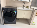 海尔（Haier）【26年超越4.0新品58E】11公斤滚筒洗衣机全自动洗脱/洗烘一体537超薄八维减震蓝盾除菌以旧换新 11公斤洗烘+1.2高洗净比+毛毯洗+羊毛绿标 滚筒 实拍图