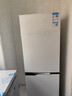 美菱（MeiLing）离子净181L两门冰箱变频小户型家用租房宿舍两用节能可冷藏冷冻白色BCD-181LCR2X 实拍图
