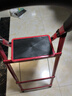 星恺梯子家用折叠梯人字梯多功能登高爬梯扶梯小梯子TZ10四步红 实拍图