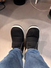 3514保暖羊毛布鞋老人鞋套脚款男士爸爸鞋冬季加厚棉鞋 黑色 42  实拍图