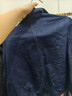 优衣库男装女装休闲拉链短茄克外套巴恩风翻领夹克478230 480827 480827/68深蓝色(牛仔色) L 实拍图