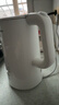 美的（Midea）电热水壶烧水壶养生自动断电长效保温一体恒温壶食品304不锈钢 1500W快速加热1.5升 SH15X301 实拍图
