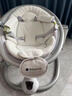 babycare婴儿电动摇椅0-1岁宝宝安抚摇篮椅哄娃睡觉神器新生儿礼物 轻奢款 实拍图