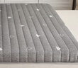 曼克顿（MANKEDUN）乳胶床垫加厚记忆棉榻榻米抗压单双人家用宿舍床褥子床垫子 风尚灰（厚度约10cm） 120cm*200cm【大牌平替 无溢价】 实拍图