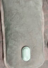 彩虹热水袋暖手宝充电暖宝宝暖水袋注水暖手袋热敷暖肚子暖脚 灰色 实拍图