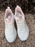 回力运动鞋女冬季网面透气跑步鞋软底舒适减震防滑轻便休闲健步鞋子女 白粉 38 实拍图