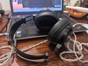 iKF VP7头戴式游戏耳机有线电竞赛事级【60MM双材料振膜大动圈】FPS游戏专用高解析监听耳机 炭黑色 实拍图