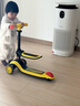 babycare儿童滑板车2-6岁二合一折叠童车重力转向宝宝可坐生日礼物 洛克黄 实拍图