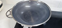 炊大皇炒锅有钛0氟不粘锅316L不锈钢不粘平底炒锅34cm 实拍图
