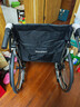 鱼跃(yuwell)手动轮椅车H065C老人医用折叠轮椅铝合金加强承重加座宽 实拍图
