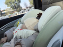 初婴贝儿童安全座椅汽车用0-4-12岁婴儿宝宝车载可坐可躺i-Size通风加热 豪华版金+175°躺+支撑腿+遮阳棚 实拍图