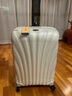 新秀丽（Samsonite）经典贝壳拉杆箱男女超轻盈旅行行李箱升级版 白色 CS2 28英寸 实拍图