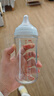 贝亲（Pigeon）玻璃奶瓶宽口径防胀气240ml M号奶嘴 3月+ AA187  实拍图