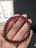 石玥珠宝精品6-7mm石榴石手链本命年转运珠天然手串男女士款 水晶玛瑙 实拍图