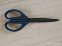 得力（deli）210mm黑刃防锈剪刀  办公家用生活手工剪纸刀 办公用品 蓝色6010-S 实拍图