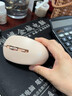 惠普（HP）S1000C升级款 无线2.4G轻音办公鼠标 TypeC充电 USB接口无线鼠标即插即用 奶茶色 实拍图