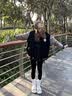 花语志女士外套秋冬小个子百搭短款外套棒球服休闲加厚女装外套夹克韩版 滑板胸章棒球服【黑色】 L 【建议90-100斤】 实拍图