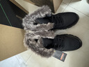 全洲狼 雪地靴男冬季新款东北棉鞋男大码抗寒防水加绒保暖轻便防滑靴子 黑色棉鞋-升级版 加绒 42 (260mm) 实拍图
