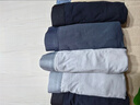 京舒棉【新疆棉】男士纯棉内裤10A抗菌平角短裤6条 经典色组  4XL 实拍图