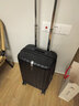 新秀丽（Samsonite）行李箱20英寸拉杆箱时尚竖条纹旅行箱包黑色GU9密码登机箱 实拍图
