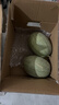 京鲜生 海南哈密瓜西州蜜/西周蜜 2粒5-7斤 单果2.5斤生鲜水果年货礼盒 实拍图