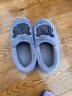 京东京造家居包脚棉拖鞋冬季室内防臭防滑保暖厚底踩屎感男款 灰色42-43 实拍图