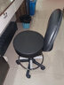 凯伦诗升降旋转吧台椅 美容理发厨房实验室滑轮椅带轮家用酒吧椅 H201 实拍图