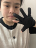 杨饰公子手套男冬季保暖骑行手套触屏防滑骑车摩托车户外防风防寒外卖手套 漏二指黑【春夏薄款】 均码 实拍图