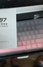 前行者【立省15%】X87Pro/Ultra无线机械键盘有线蓝牙三模gas客制化游戏电竞磁轴办公专用侧刻电脑笔记本 黑莓粉侧刻Ultra-低声轻音轴-1.2万mA 实拍图