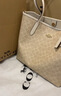 蔻驰（COACH）【品牌直供】女士CITY大号单肩托特包电脑包CV976新年礼物 实拍图