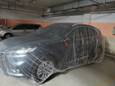 KOOLIFE汽车车衣罩 一次性透明塑料PE膜全车衣加厚防雨尘防晒帕萨特迈腾 实拍图