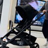 UPPAbabyCRUZ V2+婴儿车高景观婴儿推车双向 可坐可躺 易折叠 宝宝手推车 炭黑色JKE【含V3睡篮】 实拍图