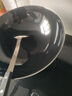 苏泊尔（SUPOR） 铁锅炒锅防锈圆底炒菜锅家用老式尖底搪瓷煤气灶燃气适用 含锅盖【建议4-6人使用】 34cm 实拍图