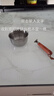 热油小锅泼油锅加厚不锈钢木柄防烫带刻度双倒流口不挂油无涂层 【木柄】爆款300ml 实拍图