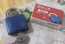 梅花（BLOSSOM）挂锁 铜芯铁锁 室内外大门锁 电力表箱锁BC2932蓝色32MM 实拍图