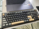 京东京造JZ990Pro三模无线蓝牙有线办公游戏键盘电竞PBT键帽RGB送男友独立数字区续航外设机械键盘鎏金黑 实拍图