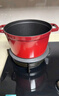 珐宝（staub）厨房好物法国进口珐琅铸铁锅樱桃红22cm双耳煲汤锅 40509-825 实拍图