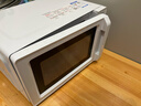 美的变频微波炉 家用小型快捷微波炉 一级能效 360℃转盘加热 智能解冻 经典双旋钮操控（213B升级款） M13J 实拍图
